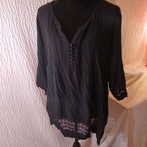 Solitaire Women's 2x Blouse